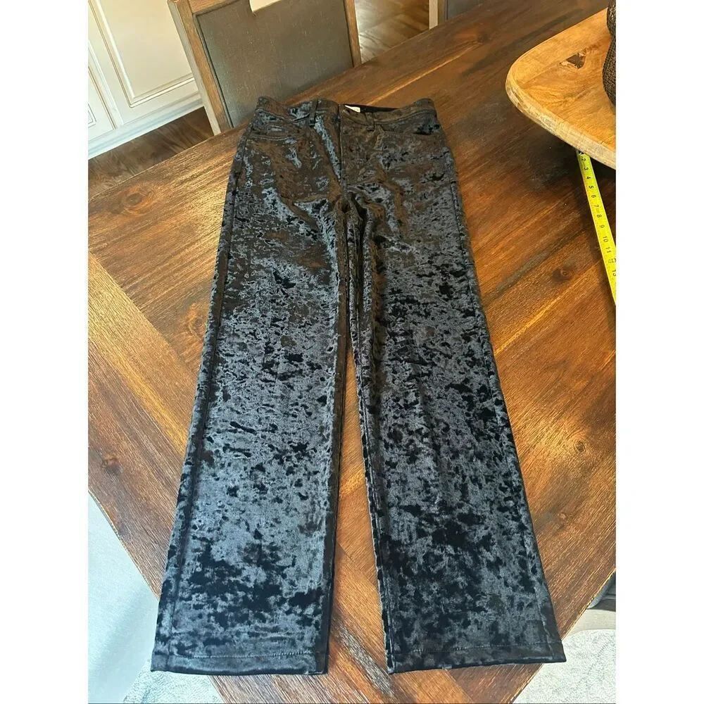 LOFT crushed velvet pants
